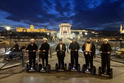 3 Hours Budapest Segway Grand City Tour Buda, Margaret and Pest - Erzsébet Bridge and the Danube view: where the route really clicks