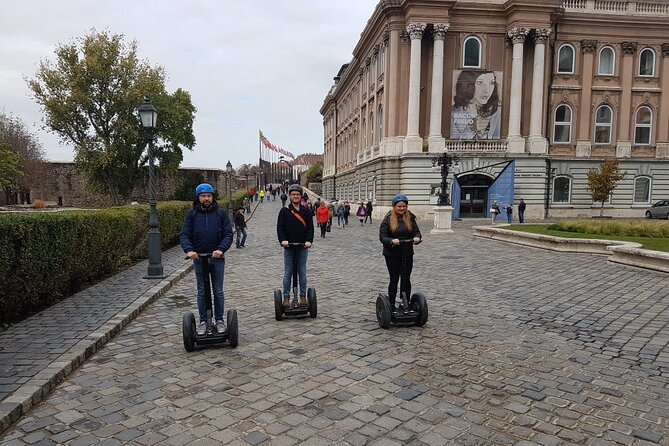 Buda Hills 2-Hour Segway Live-Guided Tour - Danube memorials and bridge views: Shoes on the Danube Bank and Erzsébet Bridge