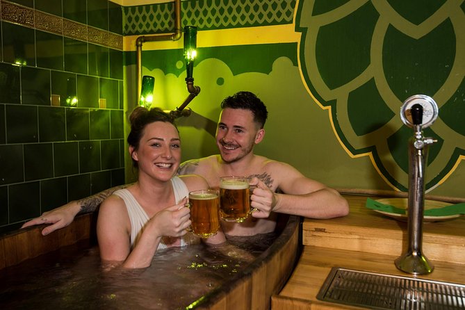 Budapest BeerSpa with Unlimited Beer and Optional Széchenyi Bath - What You Actually Get: Private Changing Cabin, Beer Taps, and Towels