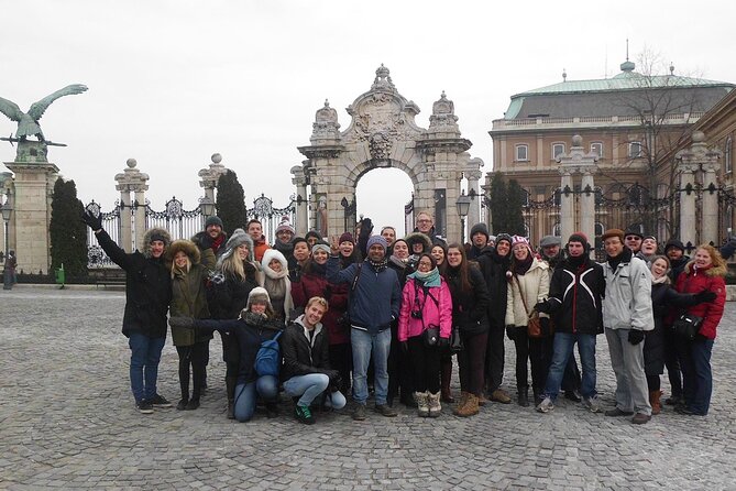 Budapest Castle District Walking Tour - National Archives Stop: WWII Damage, Nazi Stronghold Clues, and Gül Baba