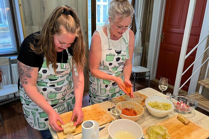 Budapest Cooking Class & Market Tour with Local Guide & Wines - Starters and Tastings: Salami, Cheese, Pickles, and Palinka