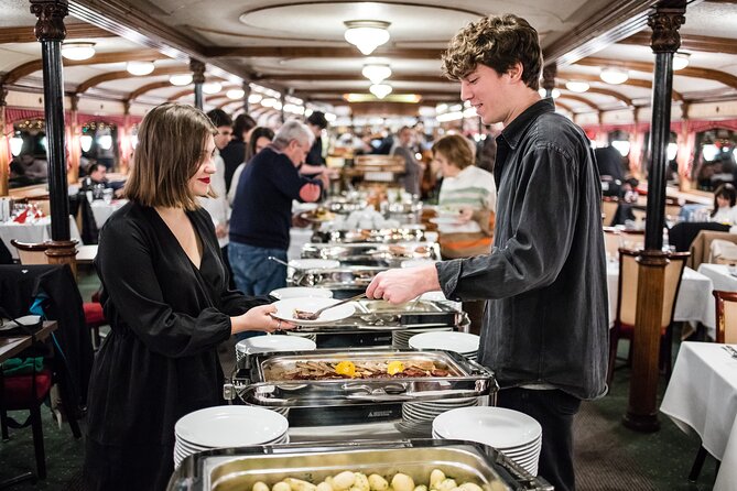Budapest Danube Cruise and Dinner Options, Live Music and Dance - What the dinner cruise includes: buffet dinner, welcome drinks, and the wine upgrade