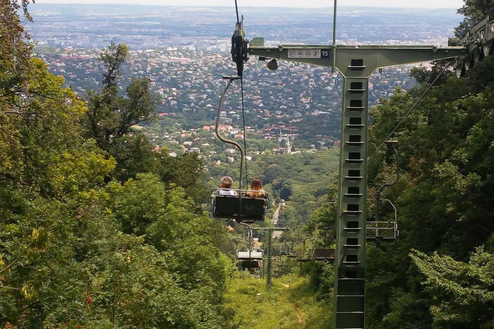 Budapest: Elisabeth Tower Visit by Chairlift & Transport - Chairlift up János Hill: cool air and big-city calm
