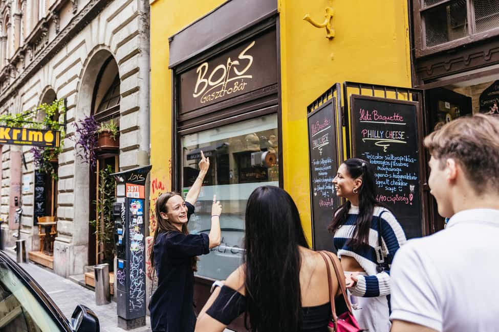 Budapest: Guided Foodie Walking Tour with Food and Drinks - District 7 in 2.5 Hours: The Real Shape of the Experience