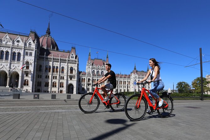 Budapest: Historic Downtown ride on E-Bicycles Buda & Pest - Downtown sweep: Liszt Academy, St. Stephen’s Basilica, and Liberty Square