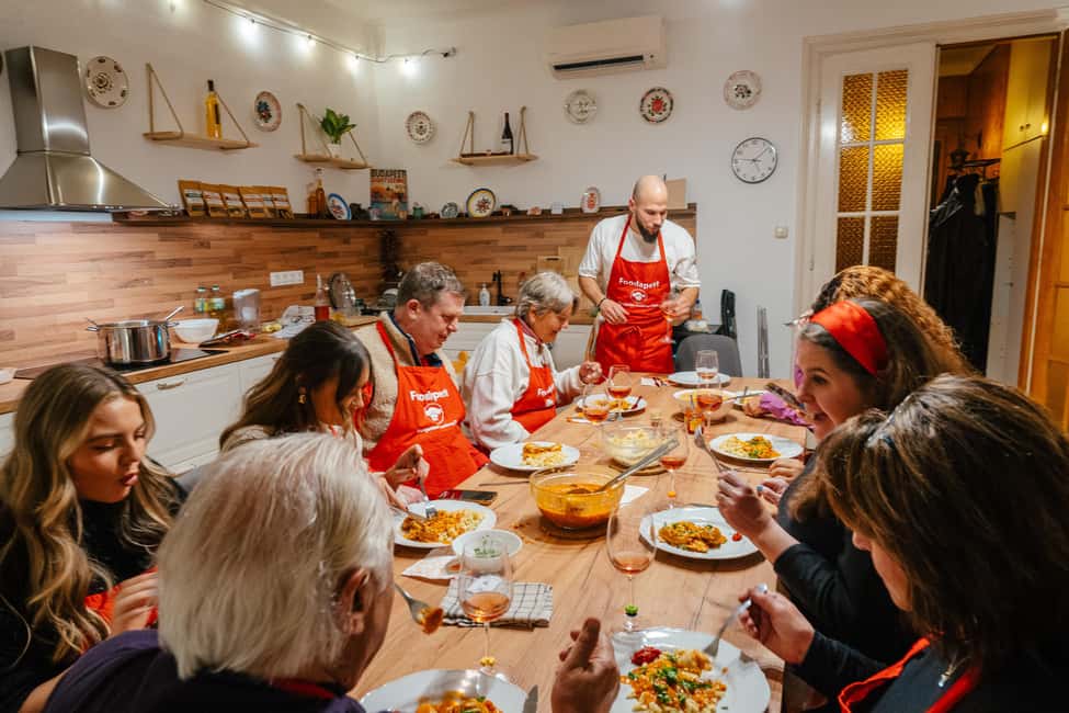 Budapest: Hungarian Cooking Class and Market Walk - The communal cooking: family-style, not factory-style