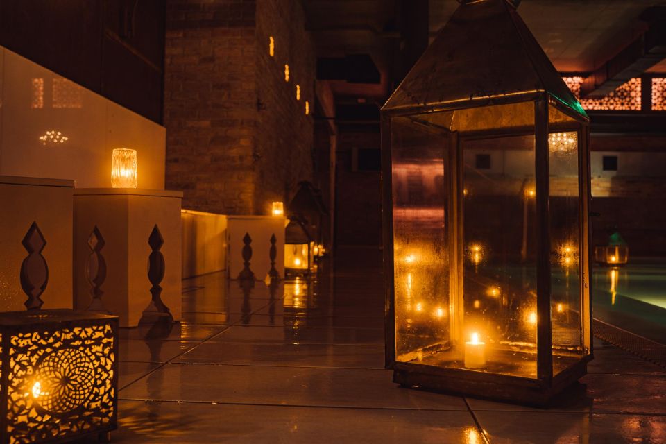 Budapest: Mandala Day Spa & Luxury Pool Experience - Relaxation area and bar: heated marble benches plus real drink breaks