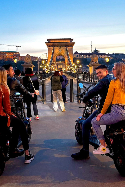 Budapest: Monster Bike Roller Guided City Tour - Chain Bridge Photo Moment: Big Views Without the Long Walk