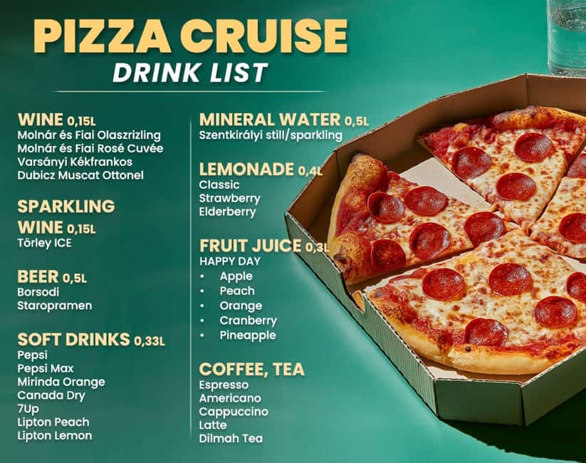 Budapest: Pizza Cruise - What You’ll See at Each Pass-By Stop
