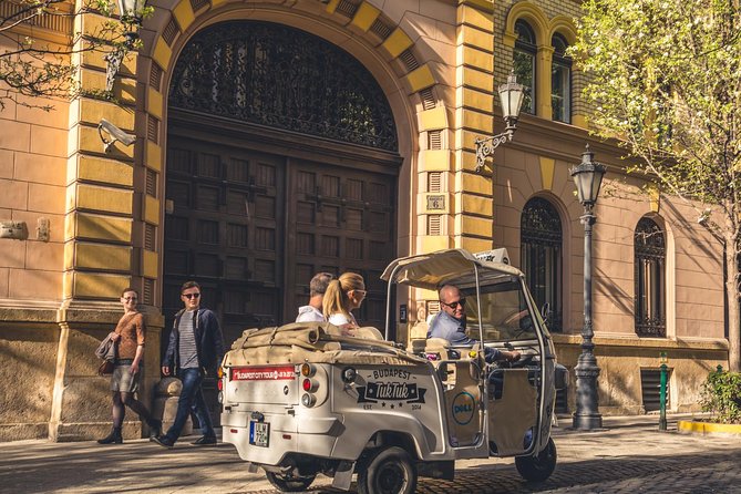 Budapest Romantic Private Tuk Tuk Tour - Petite Paris and the Custom House: architecture spotting in the old town