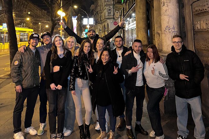 Budapest Ruin Pub Crawl +6 Shots +VIP Entries +Drinking Games - The optional Party Pro deal: open bar for an hour?