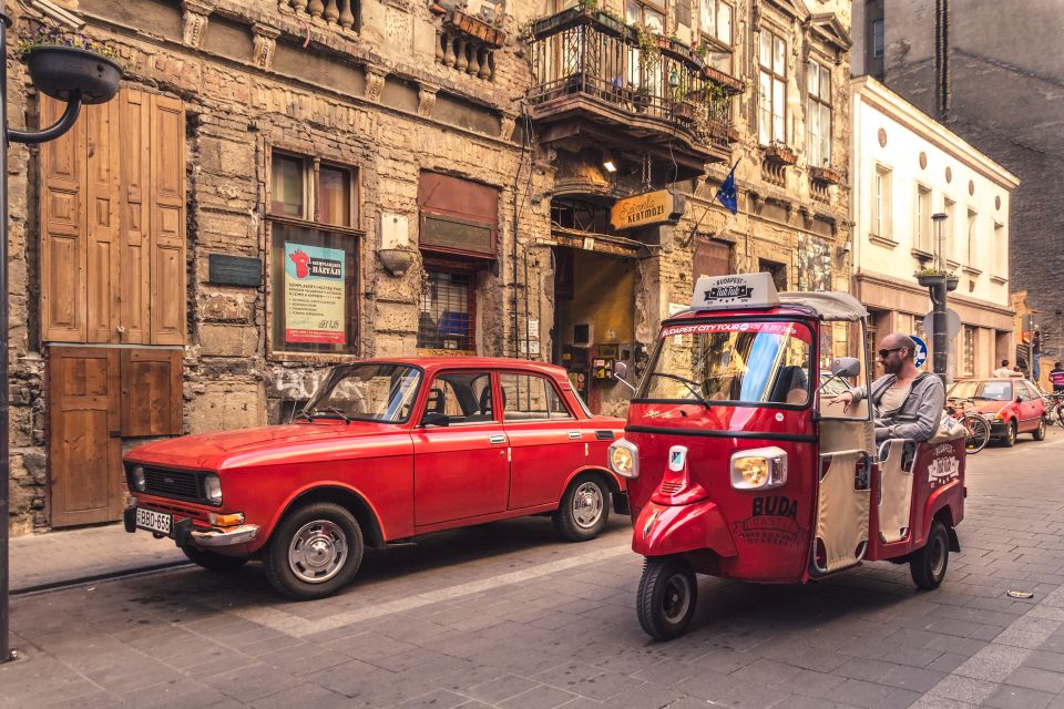 Budapest: Scenic Tuk Tuk Tour - Gellért Hill, Citadel, and the Philosopher’s Garden Outlooks