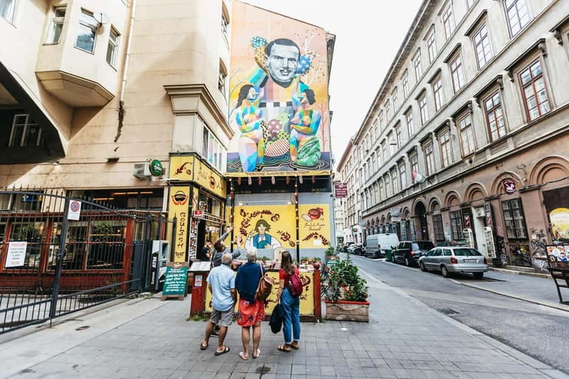 Budapest: Street Art and Underground Movements Walking Tour - Reading the Street-Wall Story at the Secret Stop