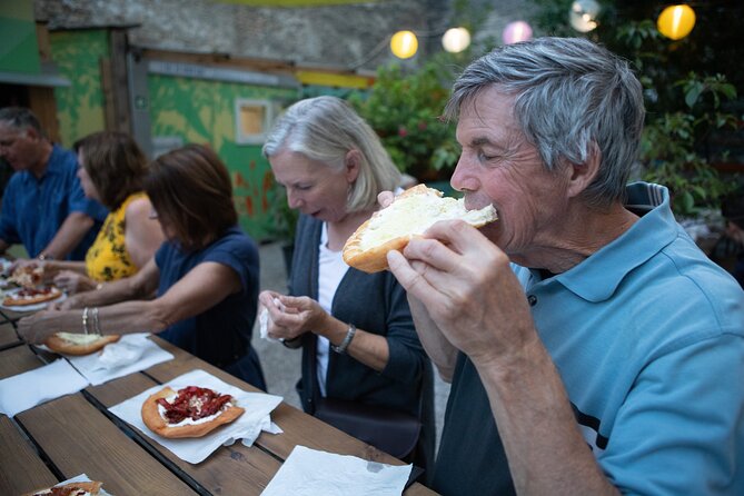 Budapest Street Food Tour with Local Snacks, Dessert and Beer - Strudel House: watching pastry work while you learn the details