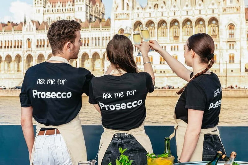 Budapest: Unlimited Prosecco, Beer and Aperol Spritz Cruise - Danube Night Views, Unlimited Drinks, and Real Value for $28