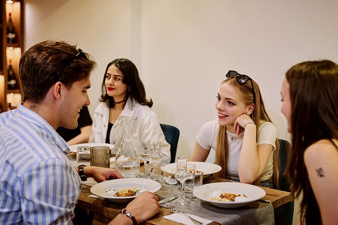 Central Budapest Food Walking Tour with Drinks Included - What you’ll eat and drink: soup, paprikash, pálinka, and Tokaj