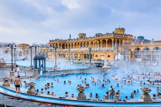 Entrance to Szechenyi Spa in Budapest - Széchenyi Baths: what your ticket actually buys you