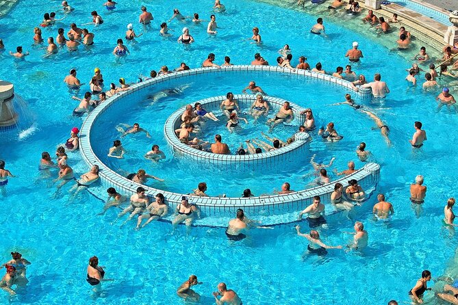 Entrance to Szechenyi Spa in Budapest - The outdoor pools: Budapest’s best postcard, minus the script