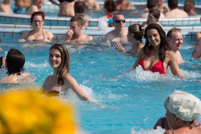 Entrance to Szechenyi Spa in Budapest - Food, drinks, and keeping your energy up