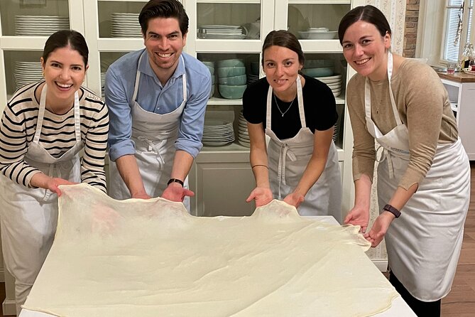 Hungarian Strudel Making Class: Stretch & Fill Two Ways - A Typical Flow for the 2.5-Hour Session