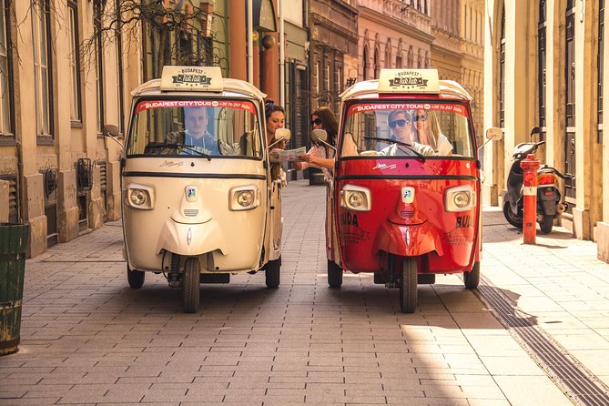 Private Budapest TukTuk Tour: Custom Route, Hotel Pickup - Gellért Hill and the Gellért Thermal Baths: a photo stop with big payoff